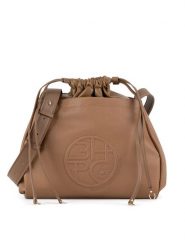 Beverly Hills Polo Club Torebka BHPC-K-039-06 Brązowy. Brązowe torebki klasyczne damskie Beverly Hills Polo Club, bez wzorów, z materiału, bez dodatków. Za 149.99 zł.