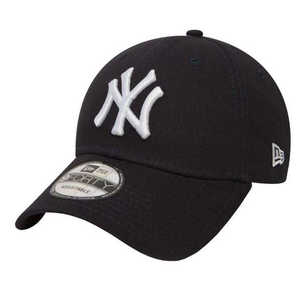 Czapka Z Daszkiem 9Forty League New York Yankees. Niebieskie czapki męskie New Era, bez wzorów, z bawełny. Za 162.99 zł.