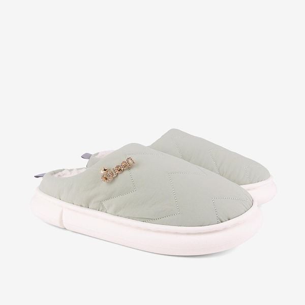 Kapcie damskie 9197 jasnozielone. Zielone kapcie damskie Coqui, z nylonu. Za 136.99 zł.