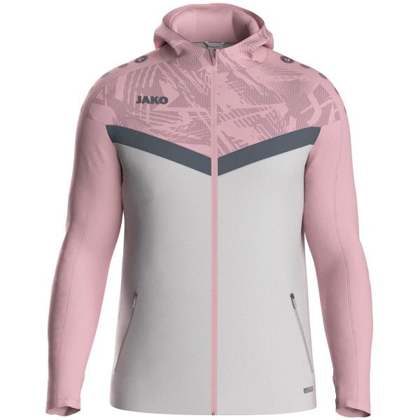 Bluza dresowa z kapturem zapinana na zamek Jako Iconic. Czerwone bluzy sportowe damskie Jako, xl, z dresówki. Za 350.00 zł.