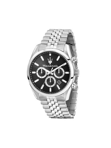 Maserati Zegarek Attrazione R8853151022 Srebrny. Szare zegarki męskie maserati, srebrne. Za 979.99 zł.