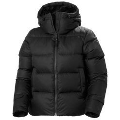 Damska kurtka puchowa Helly Hansen Essence. Czarne kurtki damskie Helly Hansen, bez wzorów, z puchu, bez kaptura. Za 966.10 zł.