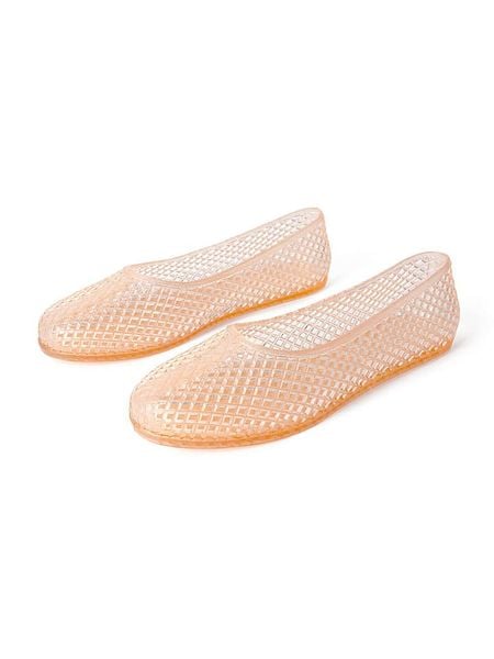 Loft37 Baleriny w kolorze cielistym rozmiar: 37. Brązowe baleriny damskie loft37, bez wzorów, bez obcasa. Za 152.99 zł.