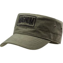 Czapka z daszkiem turystyczna Magnum Patrol. Zielone czapki męskie MAGNUM, bez wzorów. Za 53.91 zł.