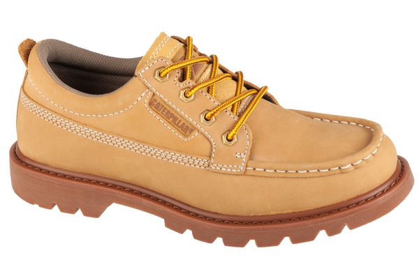 Buty sportowe Sneakersy męskie, Moc Toe Low. Brązowe buty sportowe na co dzień męskie CATerpillar, z materiału, bez zapięcia, trekkingowe. Za 379.99 zł.