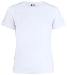 Clique Neon-T męski T-shirt z poliestru o dotyku bawełny – white. Białe t-shirty męskie CLIQUE, m, bez wzorów, z bawełny, bez kołnierzyka. Za 87.94 zł.