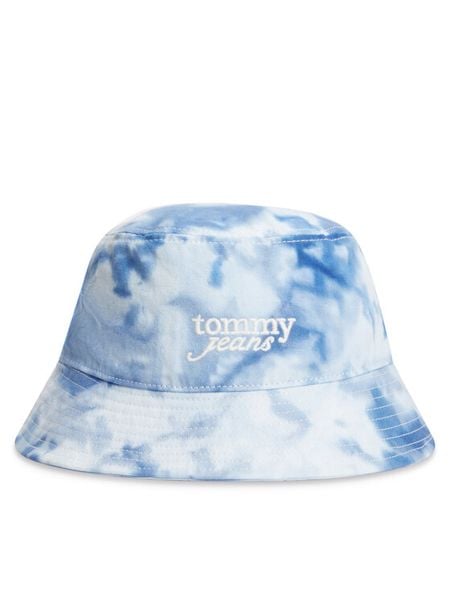 Tommy Jeans Kapelusz Bucket Tiedye AW0AW18834 Niebieski. Niebieskie kapelusze damskie Tommy Jeans, bez wzorów, z bawełny. Za 229.99 zł.