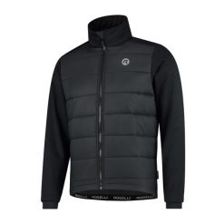 Kurtka rowerowa męska Rogelli Wadded. Czarne kurtki męskie Rogelli, l, bez wzorów, rowerowe. Za 239.00 zł.