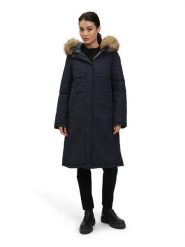 Betty Barclay Płaszcz zimowy w kolorze granatowym rozmiar: 46. Niebieskie płaszcze damskie Betty Barclay, na zimę, bez wzorów, z puchu. Za 431.78 zł.