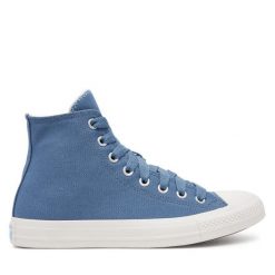 Trampki Converse. Niebieskie trampki i tenisówki męskie Converse, bez wzorów, bez zapięcia. Za 219.99 zł.