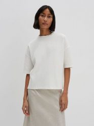 Someday Bluza w kolorze białym rozmiar: 40. Białe bluzy bez kaptura damskie Someday. Za 147.91 zł.