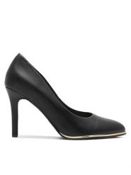 Clara Barson Szpilki ABI WYL3559-1 Czarny. Czarne szpilki Clara Barson, bez wzorów, z syntetyku, bez obcasa. Za 119.99 zł.