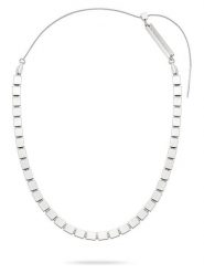 Liebeskind Posrebrzany naszyjnik - dł. 45 cm rozmiar: onesize. Szare naszyjniki damskie Liebeskind, posrebrzane. Za 173.99 zł.