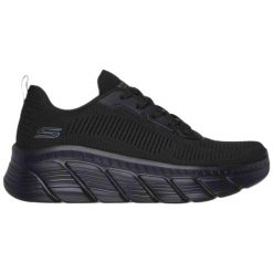 Buty sportowe sneakersy damskie Skechers Bobs B Flex. Czarne buty sportowe na co dzień damskie Skechers, bez wzorów. Za 269.00 zł.