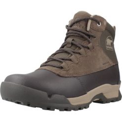 Buty SOREL BUXTON LITE LACE PLUS Zielony. Brązowe buty trekkingowe męskie Sorel, z materiału, bez zapięcia, trekkingowe. Za 434.99 zł.