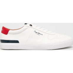 Pepe Jeans - Buty Traveller. Niebieskie buty sportowe na co dzień męskie Pepe Jeans, z gumy, bez zapięcia. W wyprzedaży za 199.90 zł.