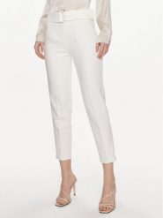Morgan Spodnie materiałowe 241-PBACI.F Écru Regular Fit. Spodnie materiałowe damskie Morgan, bez wzorów, z materiału. Za 219.99 zł.