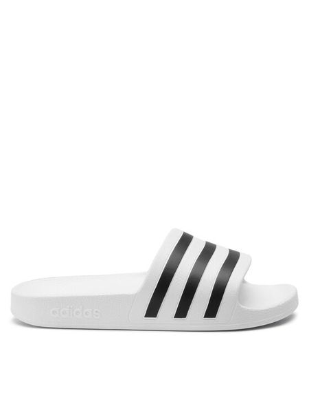 Adidas Klapki adilette Aqua F35539 Biały. Białe kalosze damskie Adidas, bez wzorów, z syntetyku. Za 89.99 zł.