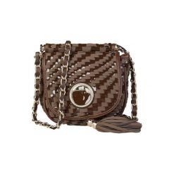 Cavalli Class Listonoszka Listonoszka CAVALLI CLASS. Listonoszki damskie Cavalli Class, bez wzorów, z materiału, na ramię, bez dodatków. Za 383.00 zł.