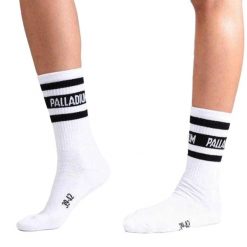 Skarpety Unisex Dla Dorosłych O Średnim Kroju. Białe skarpetki męskie Palladium, bez wzorów. Za 69.99 zł.