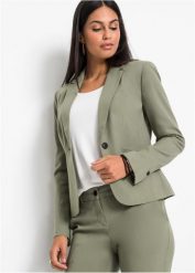 Żakiet. Czarne marynarki i żakiety damskie bonprix, bez wzorów, eleganckie. Za 149.99 zł.