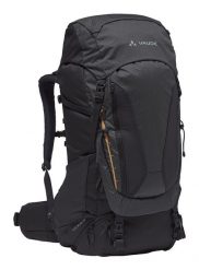 Plecak trekkingowy damski Vaude Avox 60+10 - black. Czarne plecaki damskie Vaude, bez wzorów, z materiału. Za 1,341.60 zł.