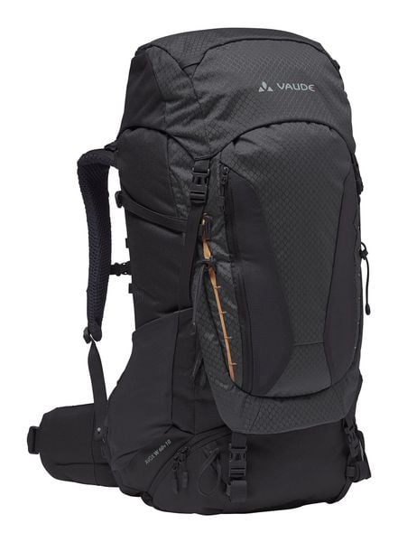 Plecak trekkingowy damski Vaude Avox 60+10 - black. Czarne plecaki damskie Vaude, bez wzorów, z materiału. Za 1,336.45 zł.
