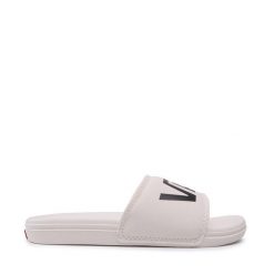 Klapki Vans. Białe klapki damskie Vans, bez wzorów, bez obcasa. Za 109.99 zł.