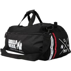 Norris Hybrid Gym Bag/Plecak - Czarny. Czarne plecaki damskie GORILLA WEAR, bez wzorów. Za 340.00 zł.