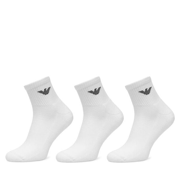 Skarpety krótkie Emporio Armani Underwear. Białe skarpetki męskie Emporio Armani Underwear, bez wzorów. Za 129.99 zł.