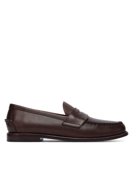 Polo Ralph Lauren Mokasyny 803978015001 Brązowy. Brązowe mokasyny męskie Polo Ralph Lauren, ze skóry. Za 683.99 zł.