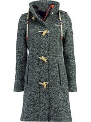 Geographical Norway Płaszcz polarowy "Tantastique" w kolorze niebieskim rozmiar: M. Niebieskie płaszcze damskie Geographical Norway, m, z aplikacjami, z polaru. Za 278.45 zł.