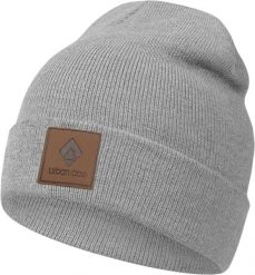 Urban Ace - unisexowa zimowa czapka typu beanie, one size - szara. Szare czapki męskie Erima, na zimę, bez wzorów, z dzianiny. Za 122.99 zł.