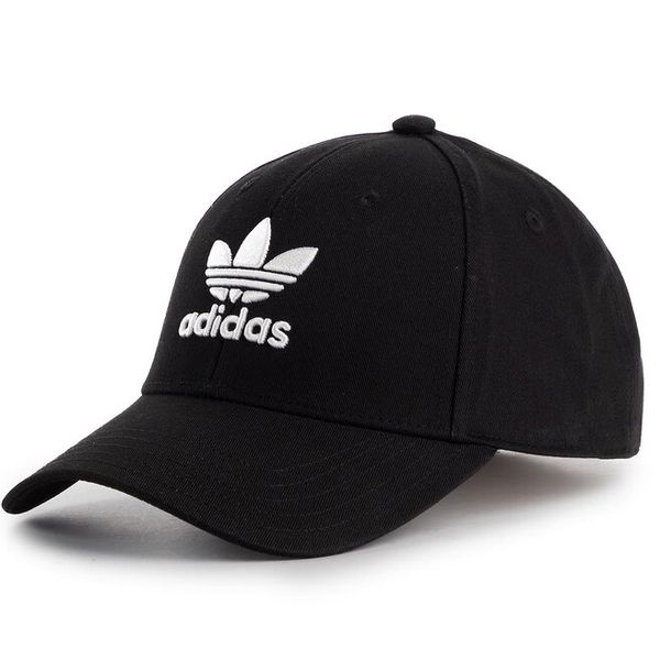 Czapka z daszkiem adidas. Czarne czapki z daszkiem damskie Adidas, bez wzorów. Za 69.99 zł.