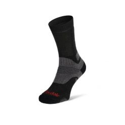 Skarpety trekkingowe Bridgedale Hike Mid Merino P Boot. Czarne skarpetki męskie Bridgedale, bez wzorów. Za 122.26 zł.