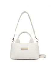Valentino Torebka Dione Re VBS9U806 Biały. Białe torebki klasyczne damskie Valentino, bez wzorów, ze skóry, bez dodatków. Za 549.99 zł.