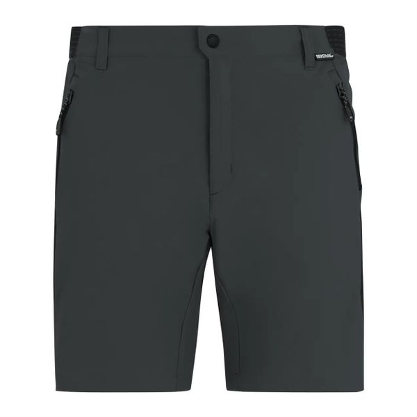Szorty Regatta Mountain. Czarne szorty męskie Regatta, z elastanu, bez kołnierzyka. W wyprzedaży za 189.99 zł.