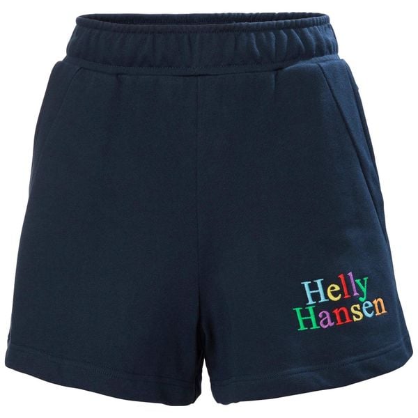 Damskie szorty dresowe Helly Hansen Core. Niebieskie szorty damskie Helly Hansen, bez wzorów, z dresówki. Za 224.00 zł.