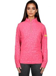 Geographical Norway Bluza polarowa w kolorze różowym rozmiar: S. Różowe bluzy bez kaptura damskie Geographical Norway, s, z polaru. Za 78.66 zł.