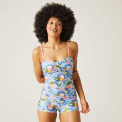 Tankini damskie Aceana III. Brązowe bikini damskie Regatta, bez wzorów. Za 100.95 zł.