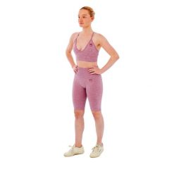 Damski zestaw sportowy Xtreme - krótkie legginsy + biustonosz sportowy - Różowy. Czerwone biustonosze sportowe damskie XTREME SOCKSWEAR, bez wzorów. Za 172.99 zł.