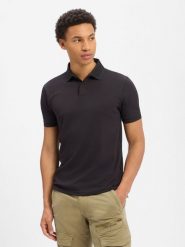 Drykorn koszulka polo - Santos Mężczyźni Bawełna czarny, XL. Czarne koszulki polo męskie Drykorn, na lato, m, bez wzorów, z bawełny, bez ramiączek. Za 379.95 zł.