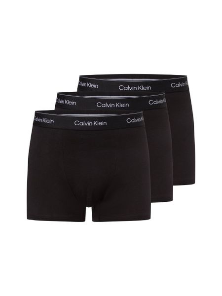 Calvin Klein kąpielówki w 3-paku Mężczyźni Bawełna czarny, M. Czarne kąpielówki męskie CALVIN KLEIN, m, bez wzorów, z bawełny. Za 199.95 zł.