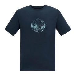 T-shirt Regatta Fingal Stretch. Niebieskie t-shirty męskie Regatta, m, bez wzorów, z elastanu, bez kołnierzyka. Za 113.00 zł.