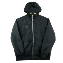 Second life - Kurtka Męska Athletic Dept. Czarna - Stan dobry. Czarne kurtki męskie Nike, m, bez wzorów, z materiału, sportowe, bez kaptura. Za 143.46 zł.