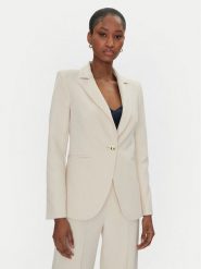 Rinascimento Marynarka CFC0122739003 Beżowy Regular Fit. Brązowe marynarki i żakiety damskie RINASCIMENTO, xl, bez wzorów, z syntetyku. Za 329.99 zł.