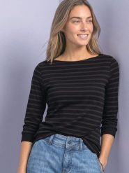 Street One koszulka z długim rękawem Kobiety Bawełna (100%) niebieski|szary, 36. Niebieskie t-shirty damskie Street One, bez wzorów, z bawełny, bez kołnierzyka. Za 149.95 zł.