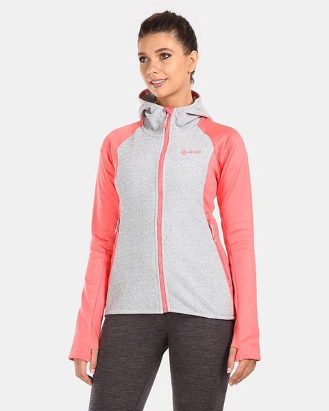 Bluza damska Kilpi Versam. Czerwone bluzy z kapturem damskie Kilpi, s, z materiału. Za 215.49 zł.