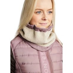 Szalik damski teddy Montar Ebba. Zielone szaliki i kominy damskie MONTAR, bez wzorów, z materiału. Za 156.00 zł.