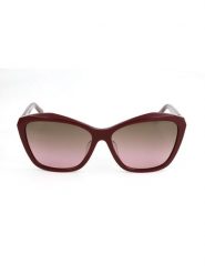 Swarovski Damskie okulary przeciwsłoneczne w kolorze bordowo-zielono-jasnoróżowym rozmiar: 59. Czerwone okulary przeciwsłoneczne damskie Swarovski. Za 254.74 zł.